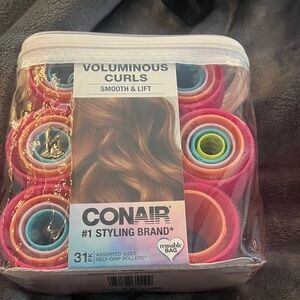 Conair Voluminous Curls Hair Rollers - Pink and Blue